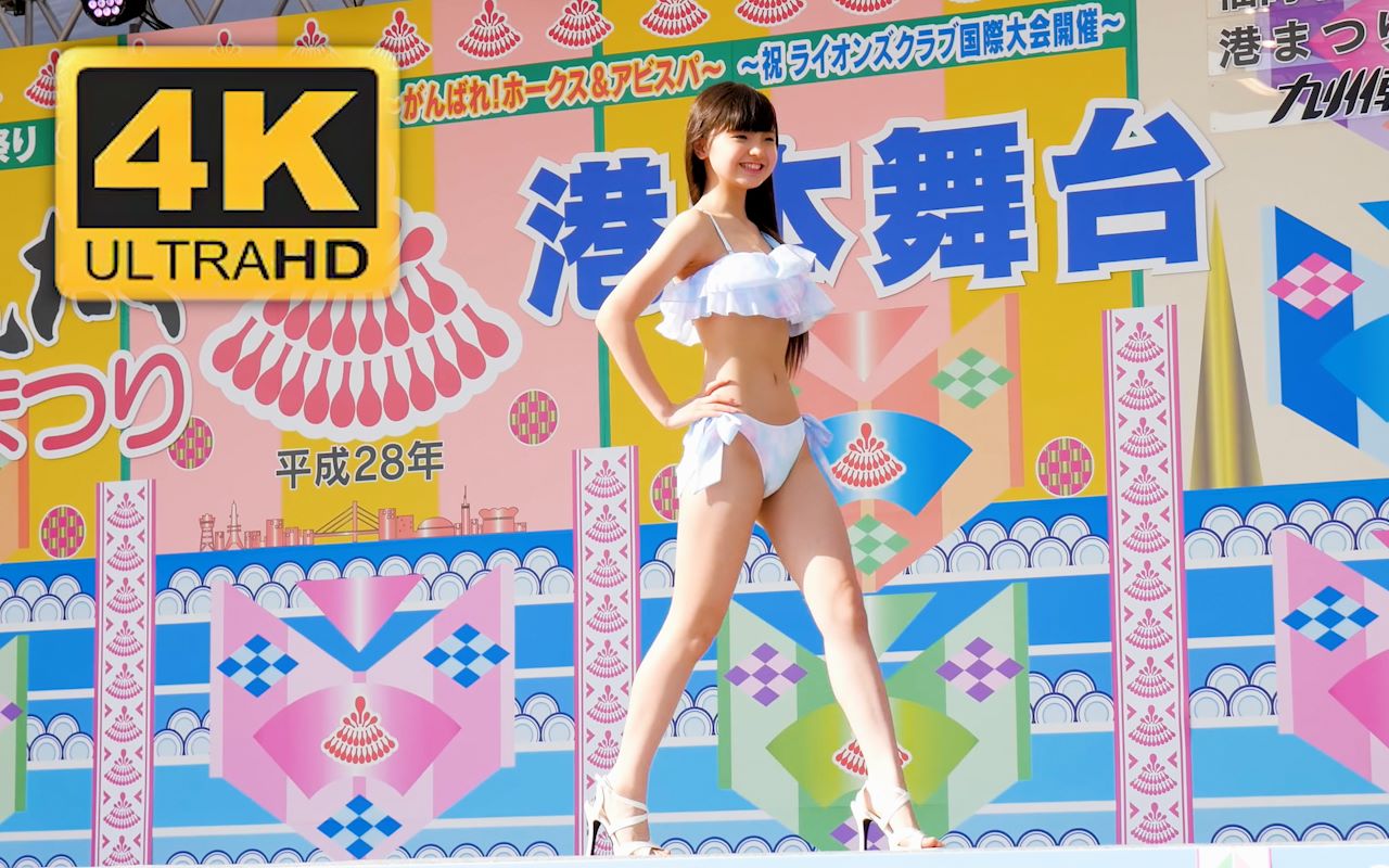 [图]【4K/泳装/户外】日本卡哇伊女生的泳装秀