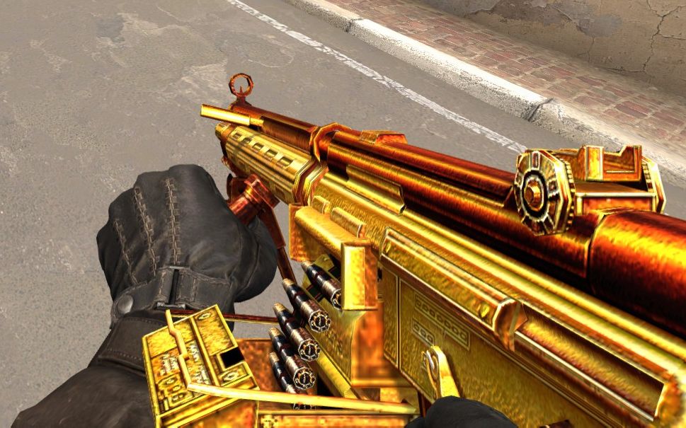 cs生化模式经典武器 狗都不用的鸡肋机枪