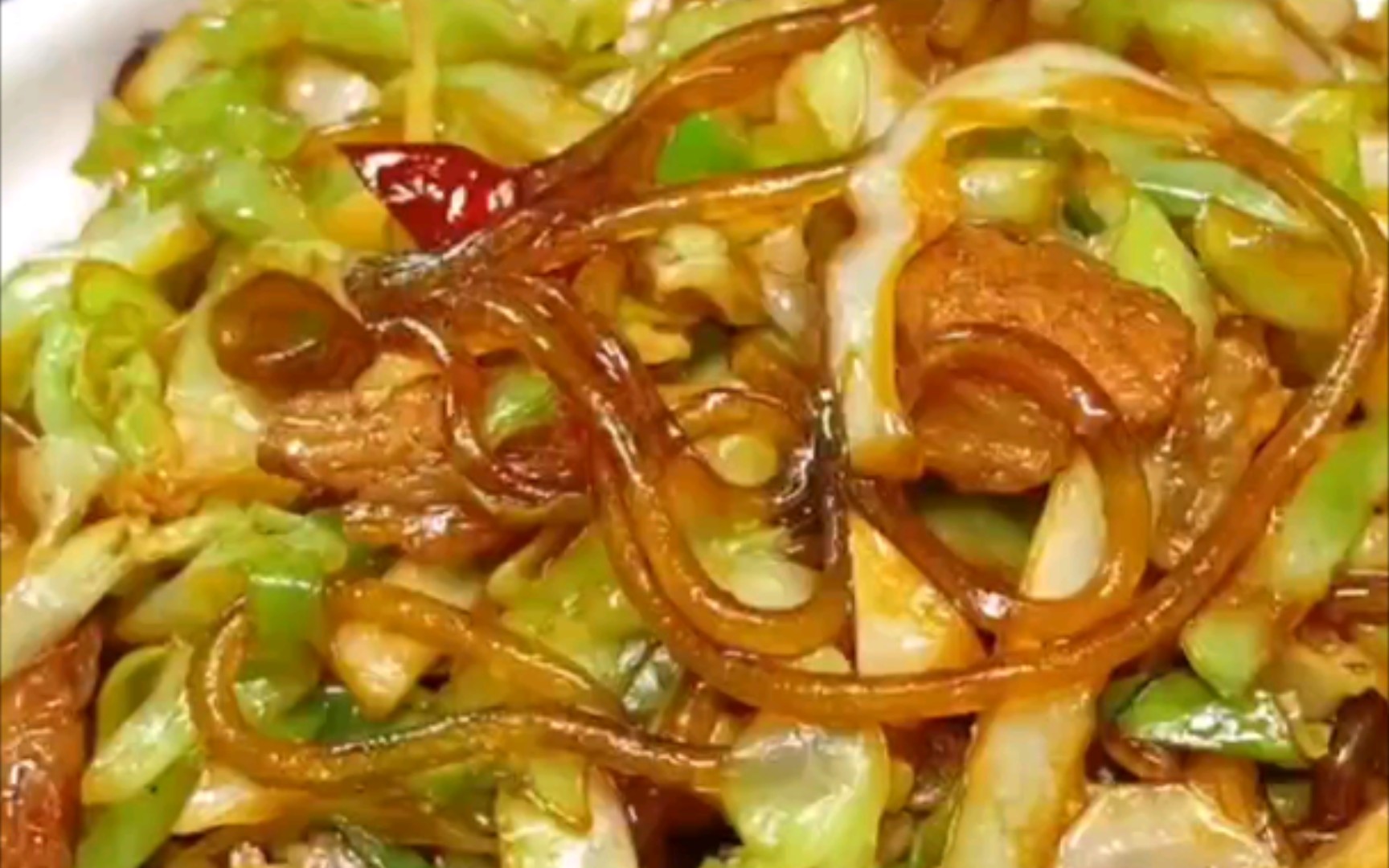 %美食制作 %大头菜炒粉条4