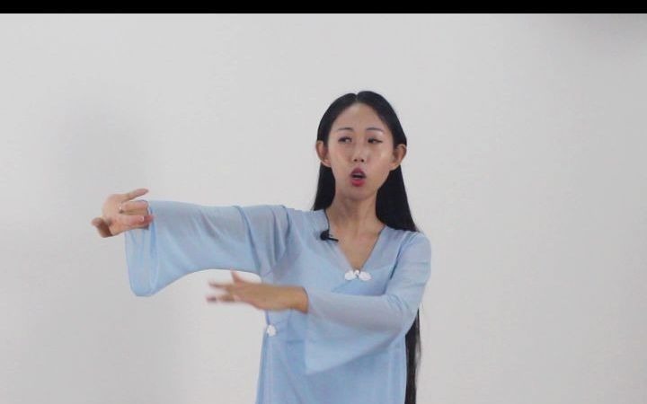 家游学院老年大学古典舞山膀的要点