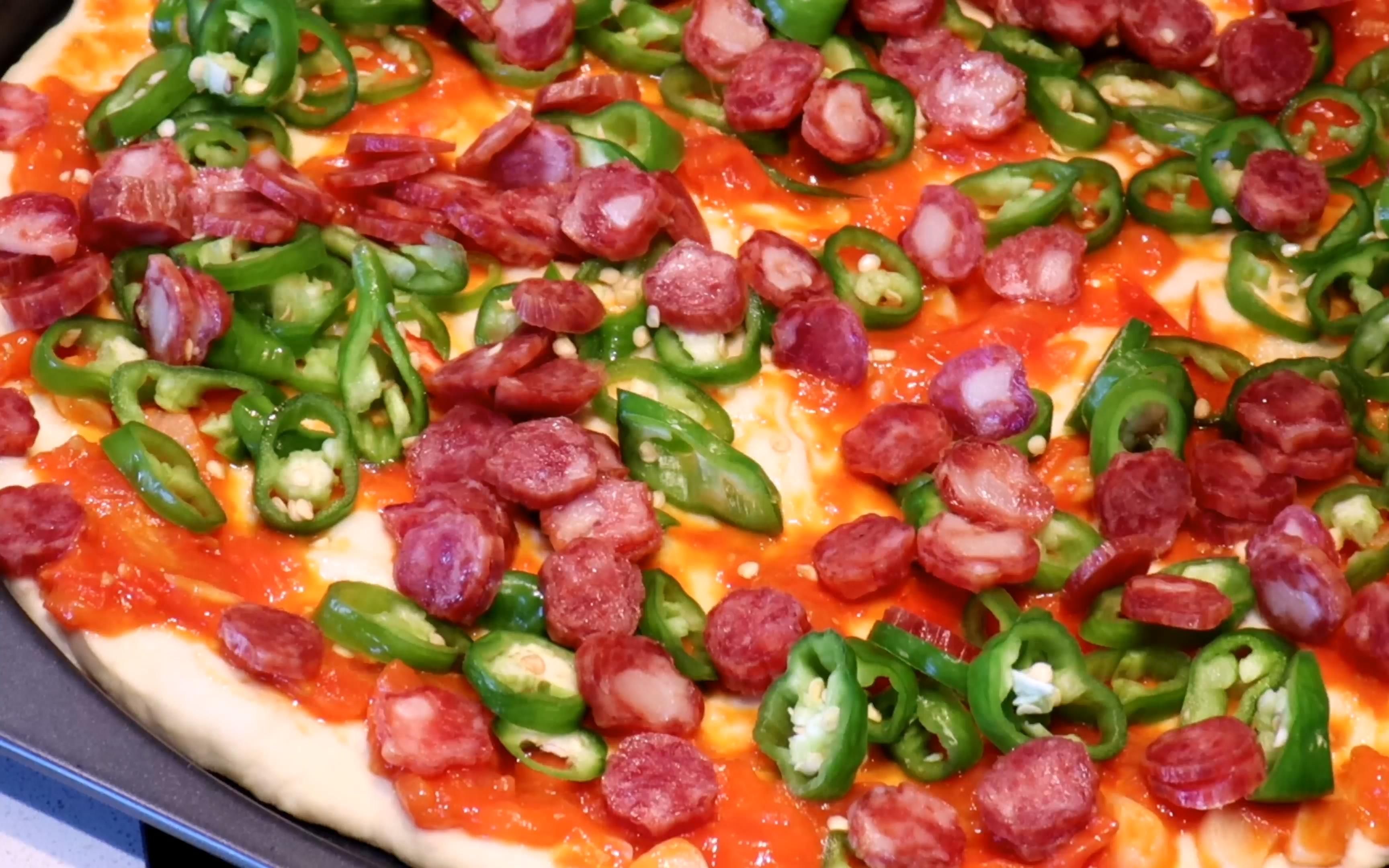 辣椒披萨 不一样的味道,不一样的披萨,超级好吃.