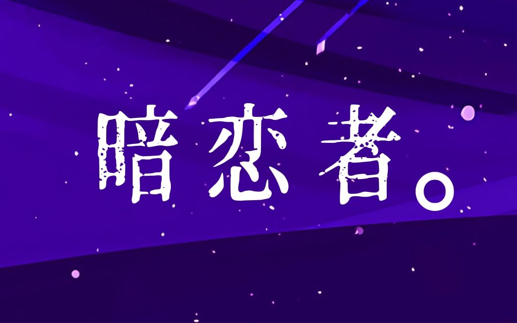 【柳智敏/崔秀彬】暗恋者.