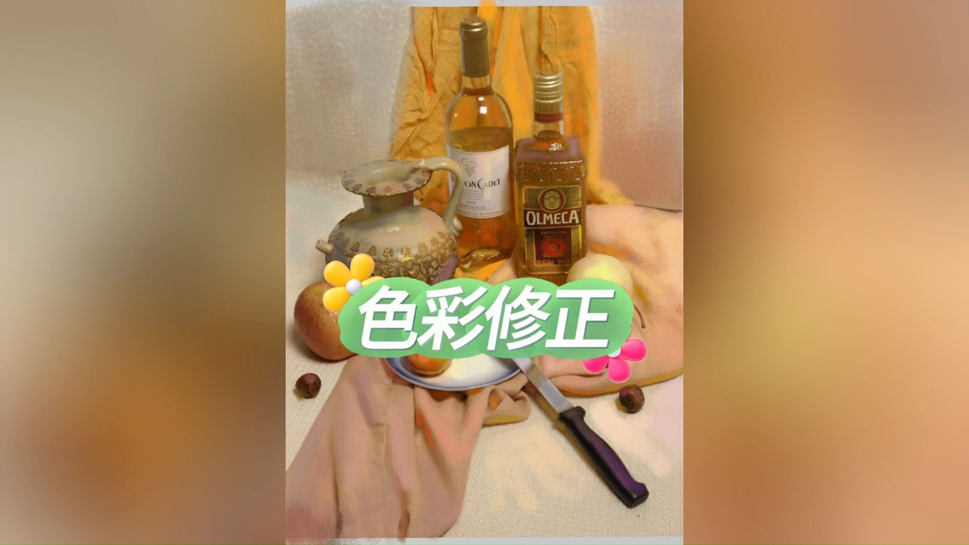 静物的色彩修正哔哩哔哩bilibili