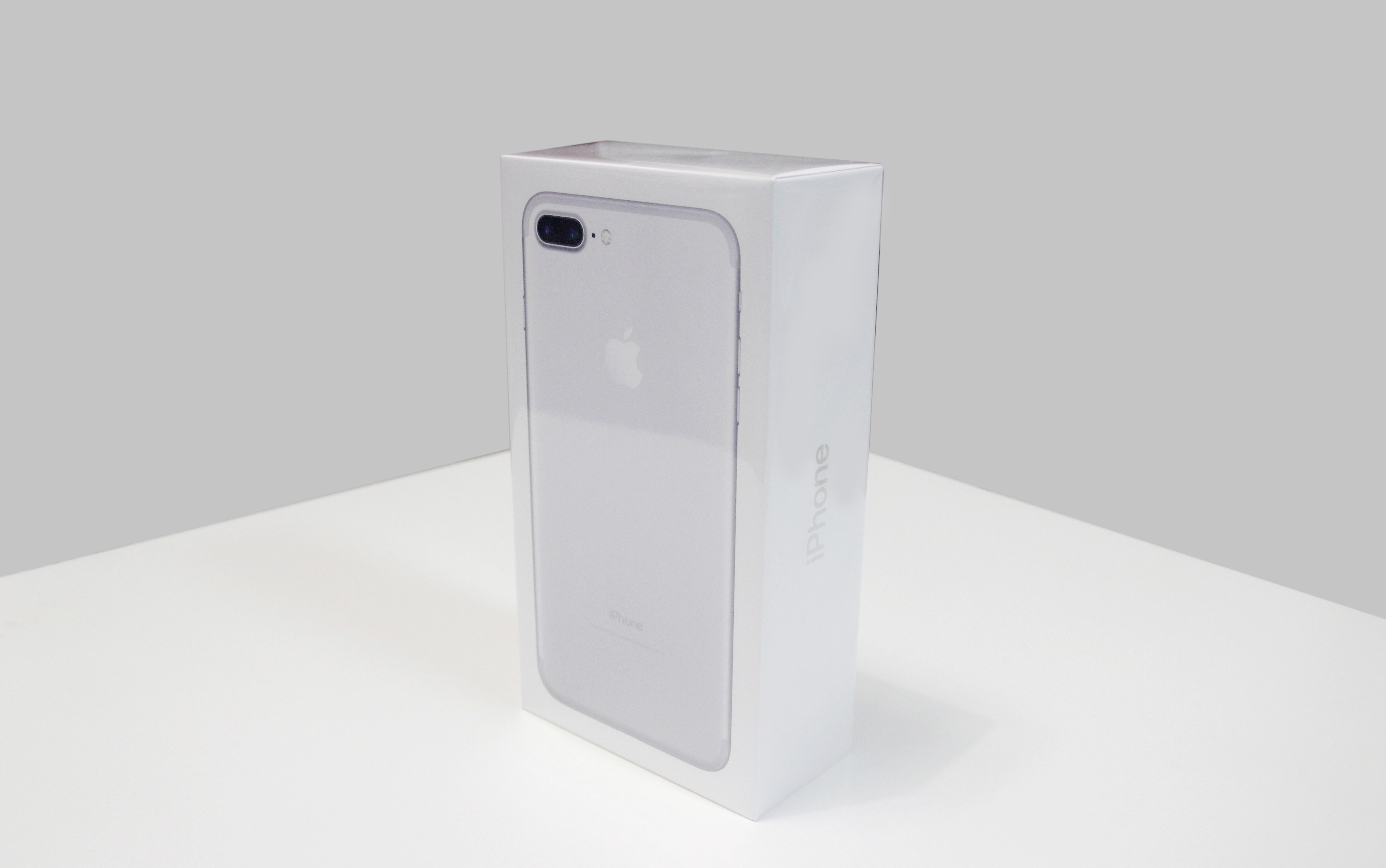 银色128G iPhone7 plus开箱及简评
