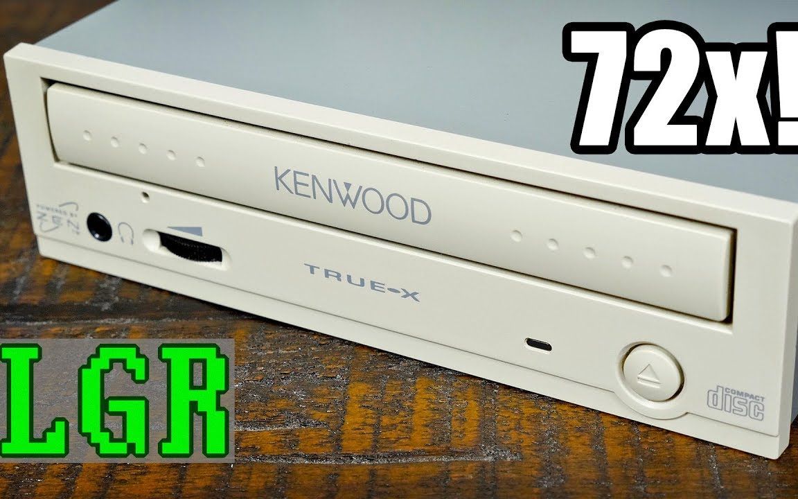 《机翻》LGR  世界最快的光驱:Kenwood TrueX哔哩哔哩bilibili