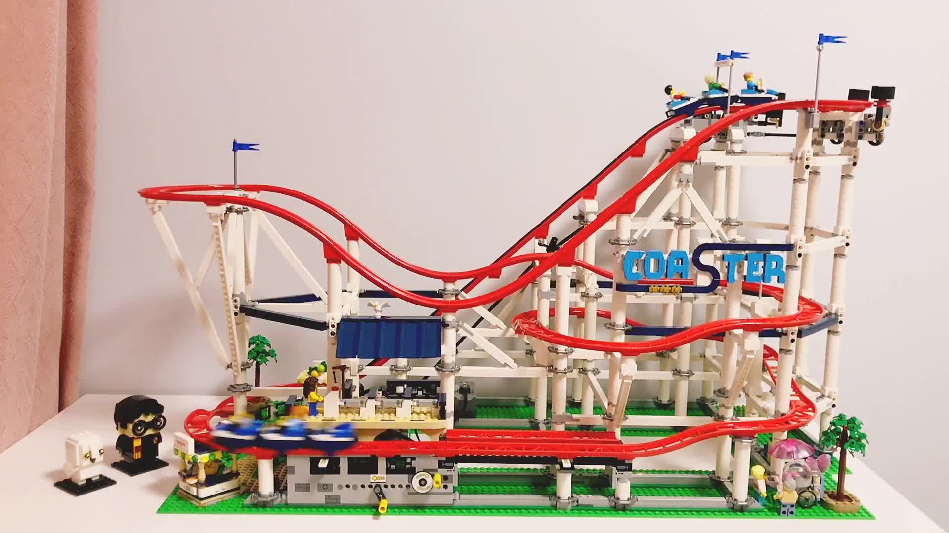 乐高创意百变系列10261大尺寸过山车 单曲循环播放有惊喜