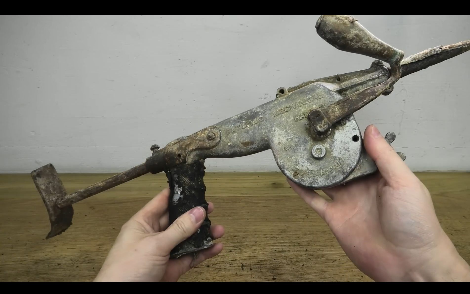 上古神器手摇锤钻,洗去沧桑,机械感爆棚