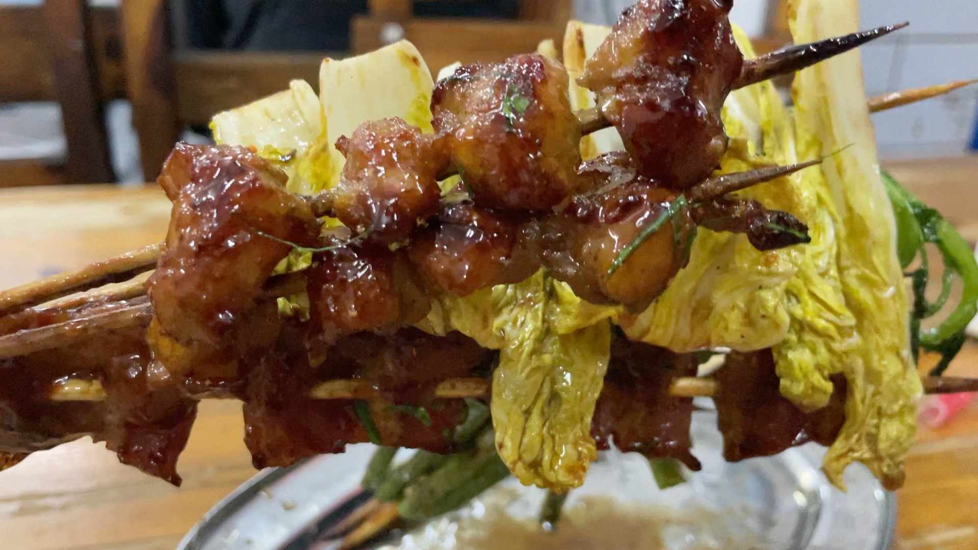 香喷喷的烧烤真的很好吃