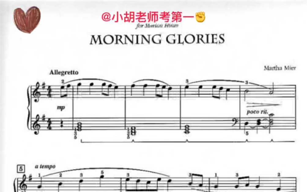 温柔浪漫的钢琴曲牵牛花仿佛看到了万物生长春暖花开钢琴比赛音乐会可