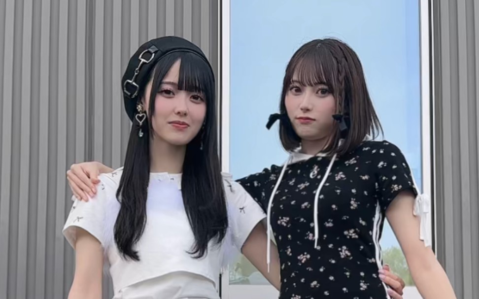 【桥本桃呼】与ももな的合拍tiktok