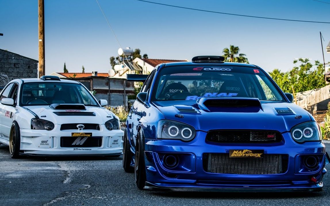 wrxsti来自8代目的凝视斯巴鲁sti800匹vs650匹