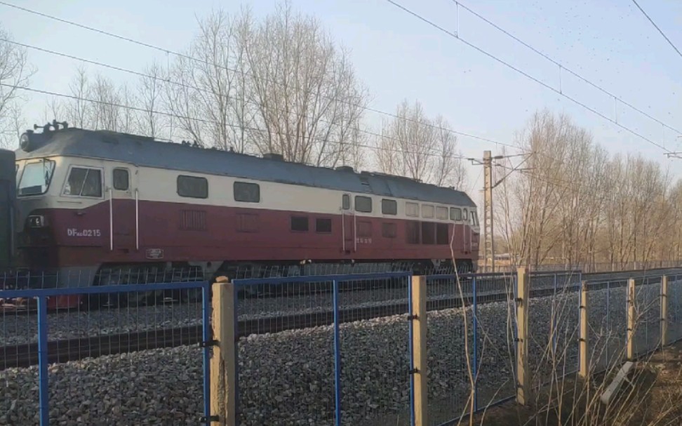 铁路首拍沈局白段df4d