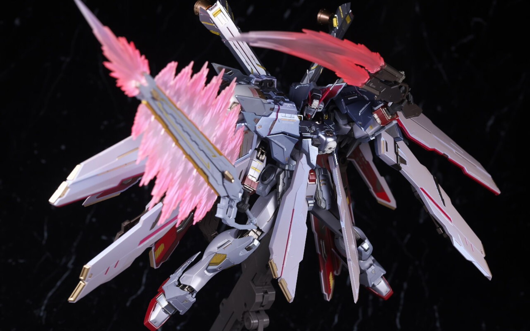 魂限定 metal build 海盗高达x-0 全覆式披风 日本玩家实物与对比