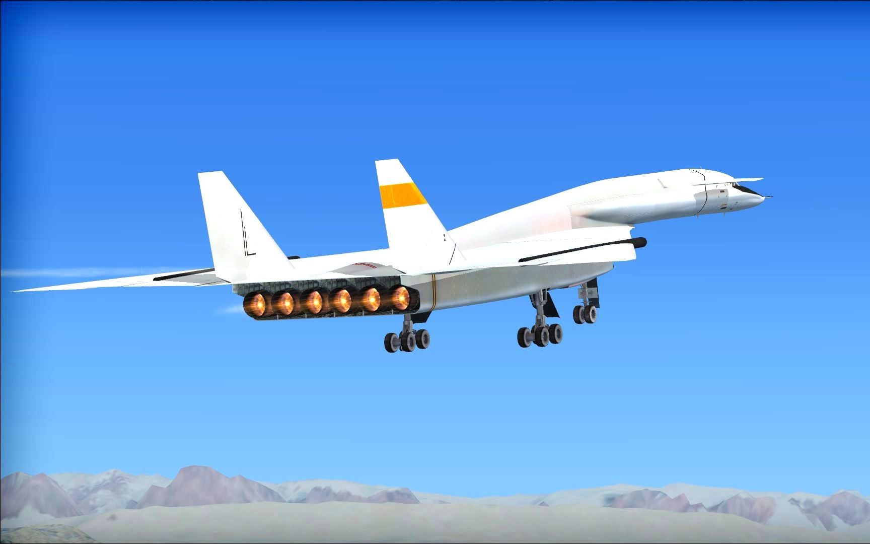 人类史上速度最快的轰炸机 美国的 xb70 速度高达3.2马赫