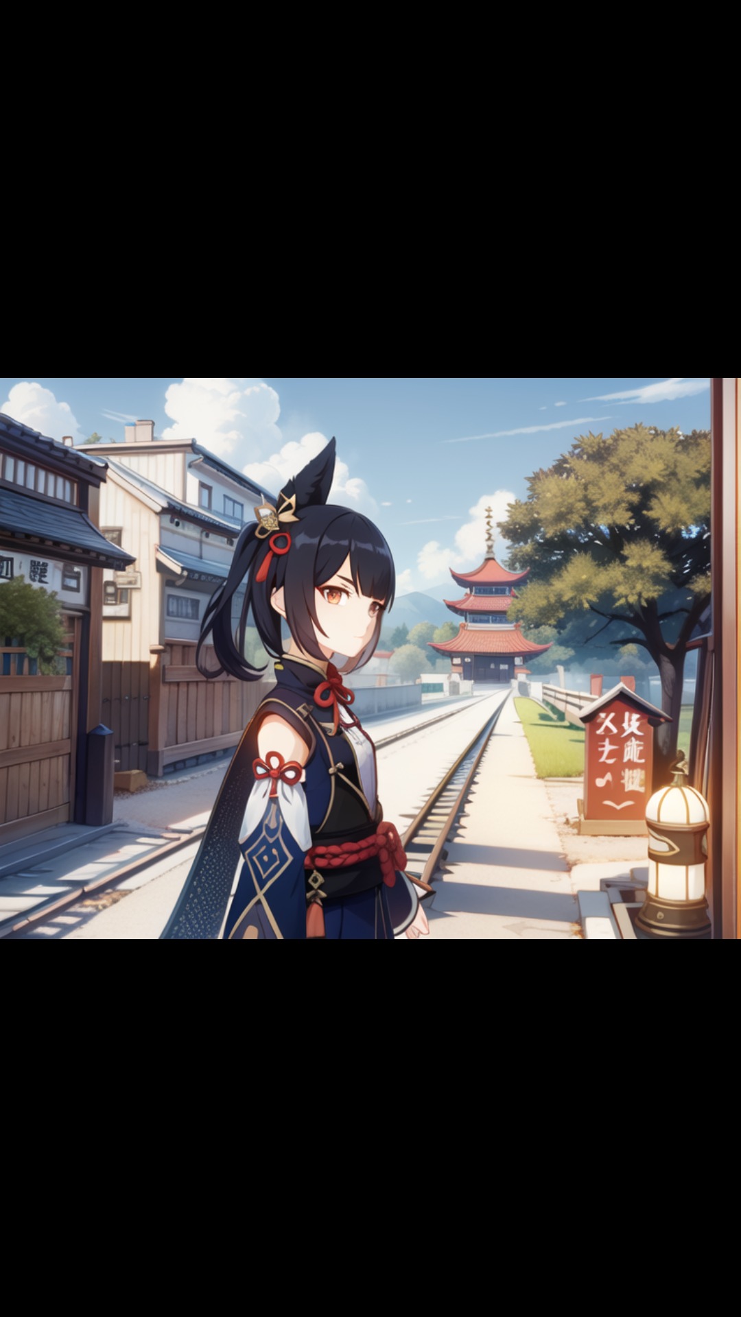 可爱的风声酱的提瓦特世界形象!