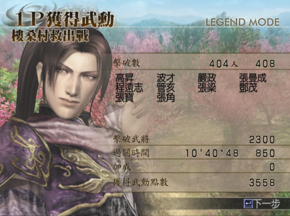 【真三国无双4】天下招式,唯快不破!张郃楼桑村救出战