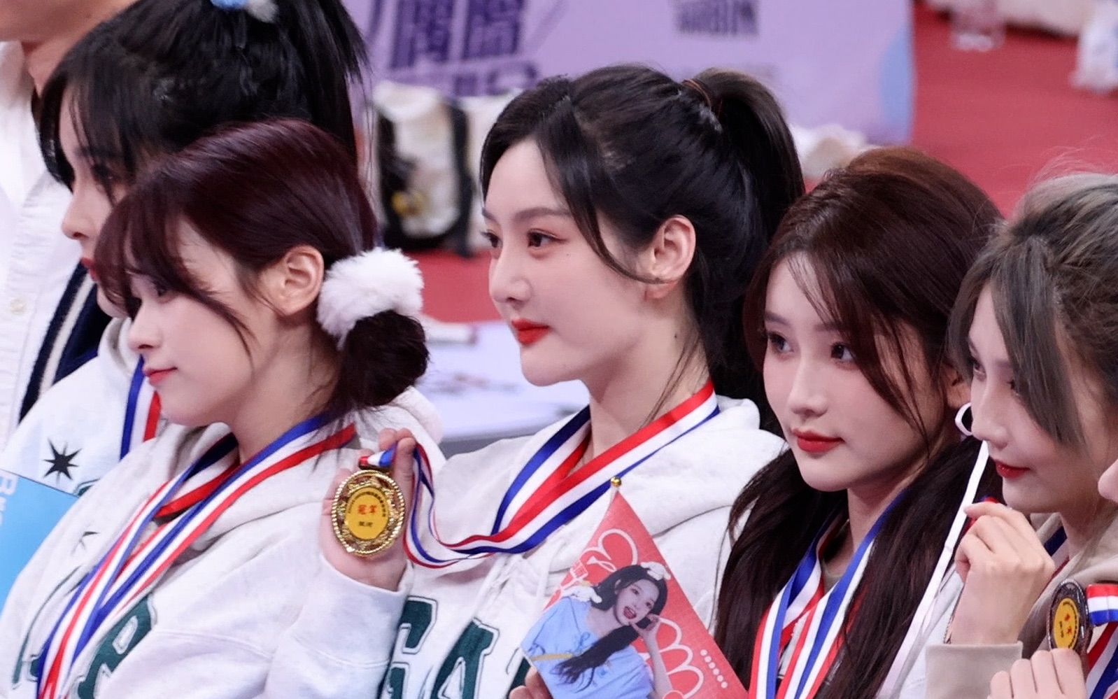 【青钰雯&nii】【4k】颁奖环节横fo 含nii拔河冠军颁奖 | 231111偶像