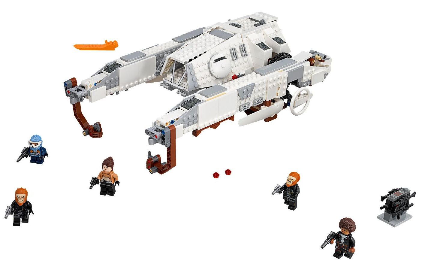 乐高lego75219星球大战帝国运输机2018速拼评测