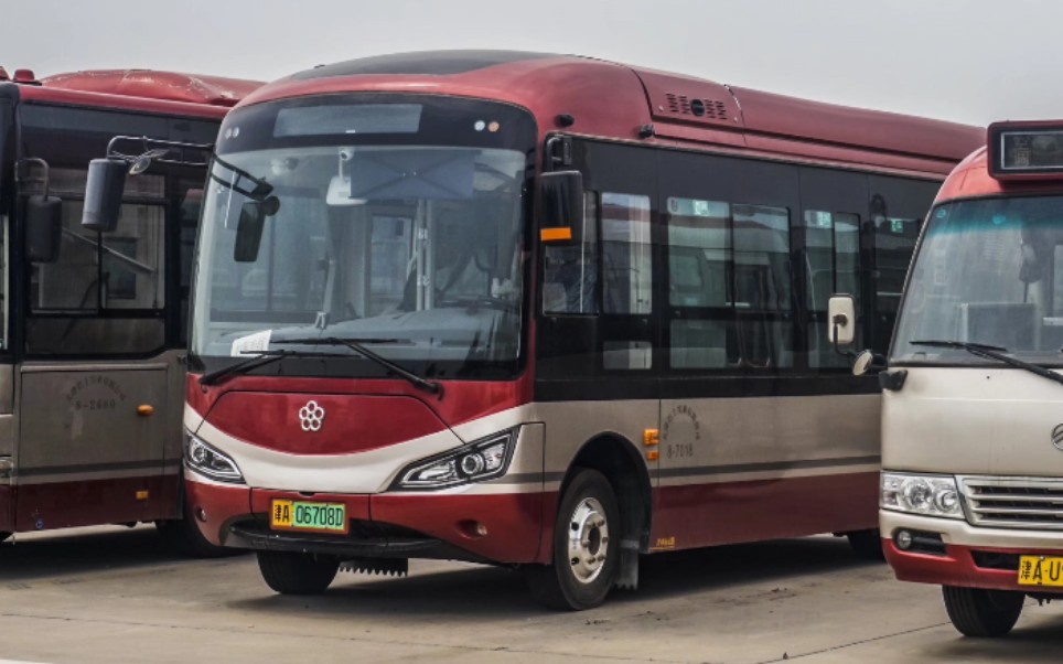 天津公交845路 银隆tjr6680bevb1 行驶实录_哔哩哔哩_bilibili