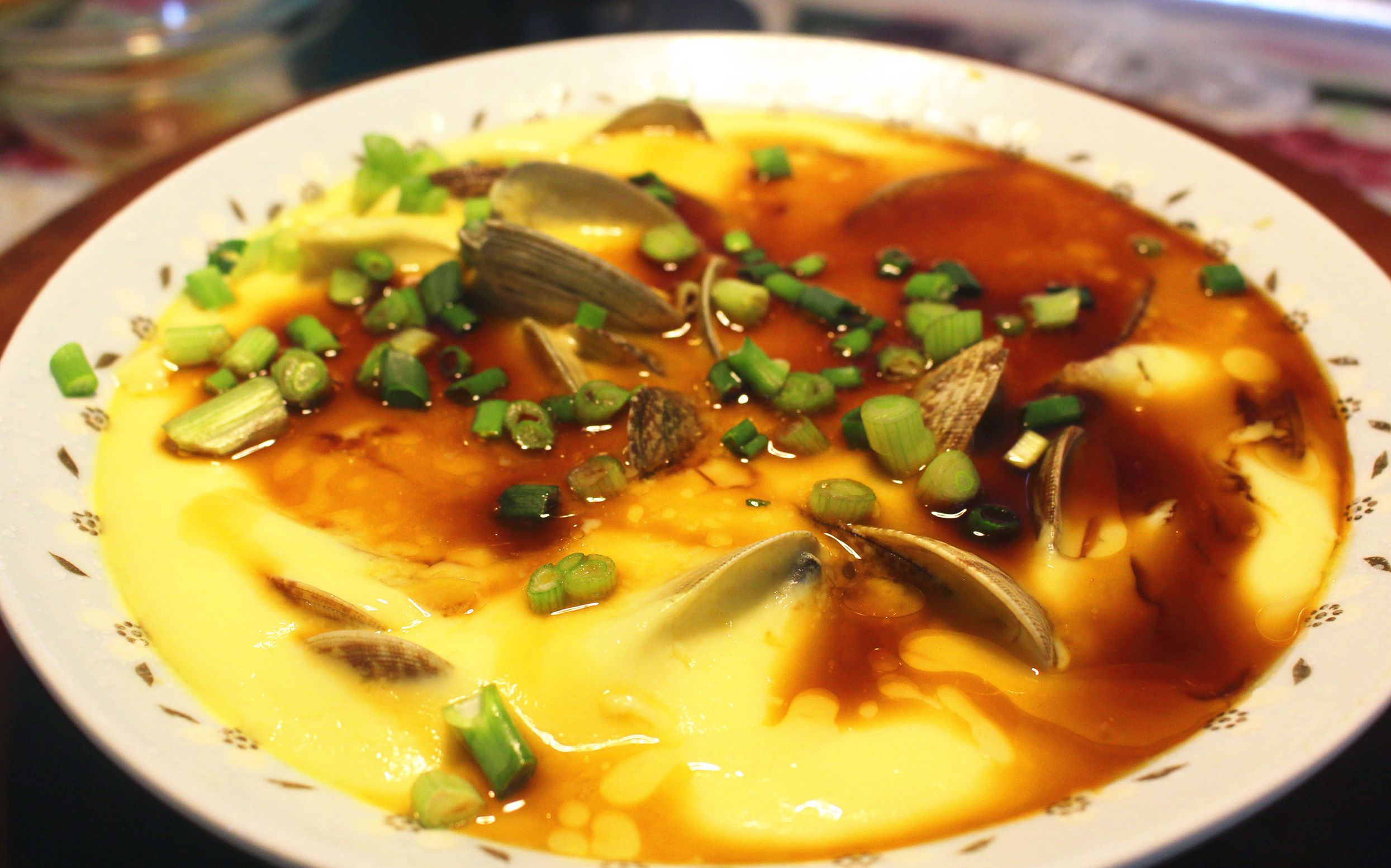 三德子美食大厨教你花甲鸡蛋羹简单营养小白都能零失误