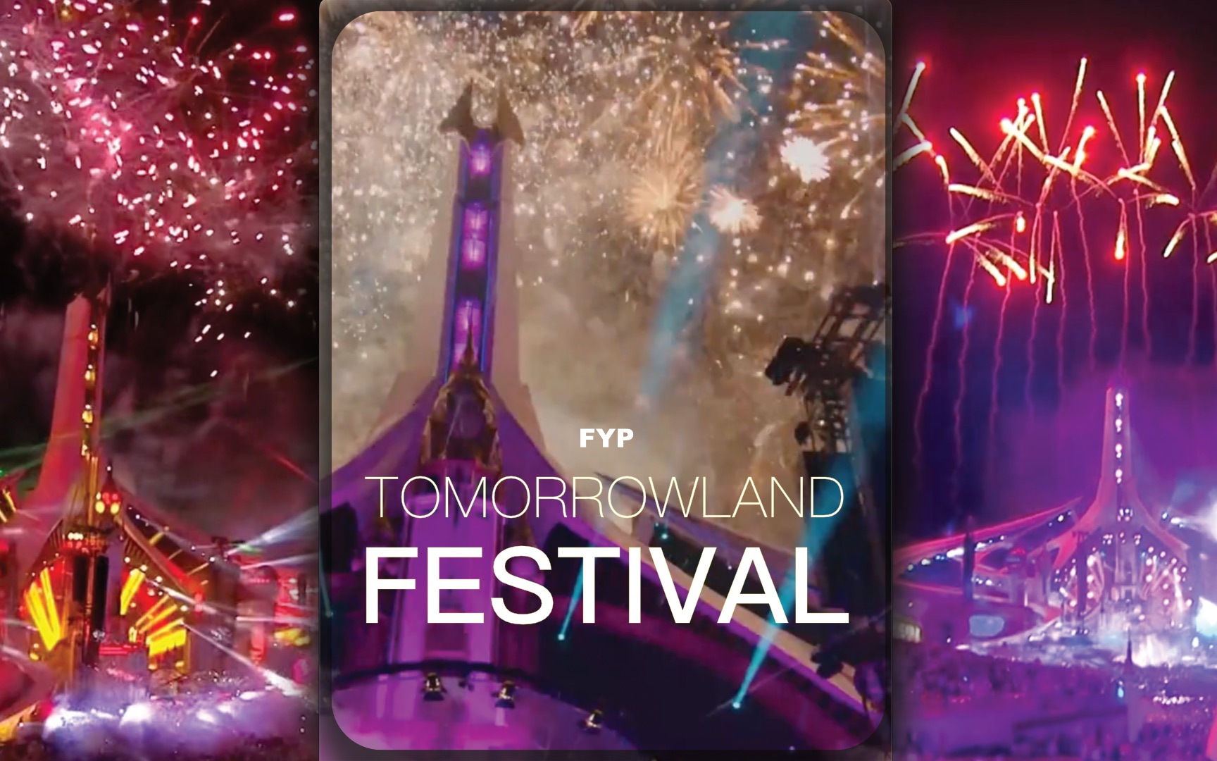 [图]今年的TOMORROWLAND FESTIVAL太燃了‼️