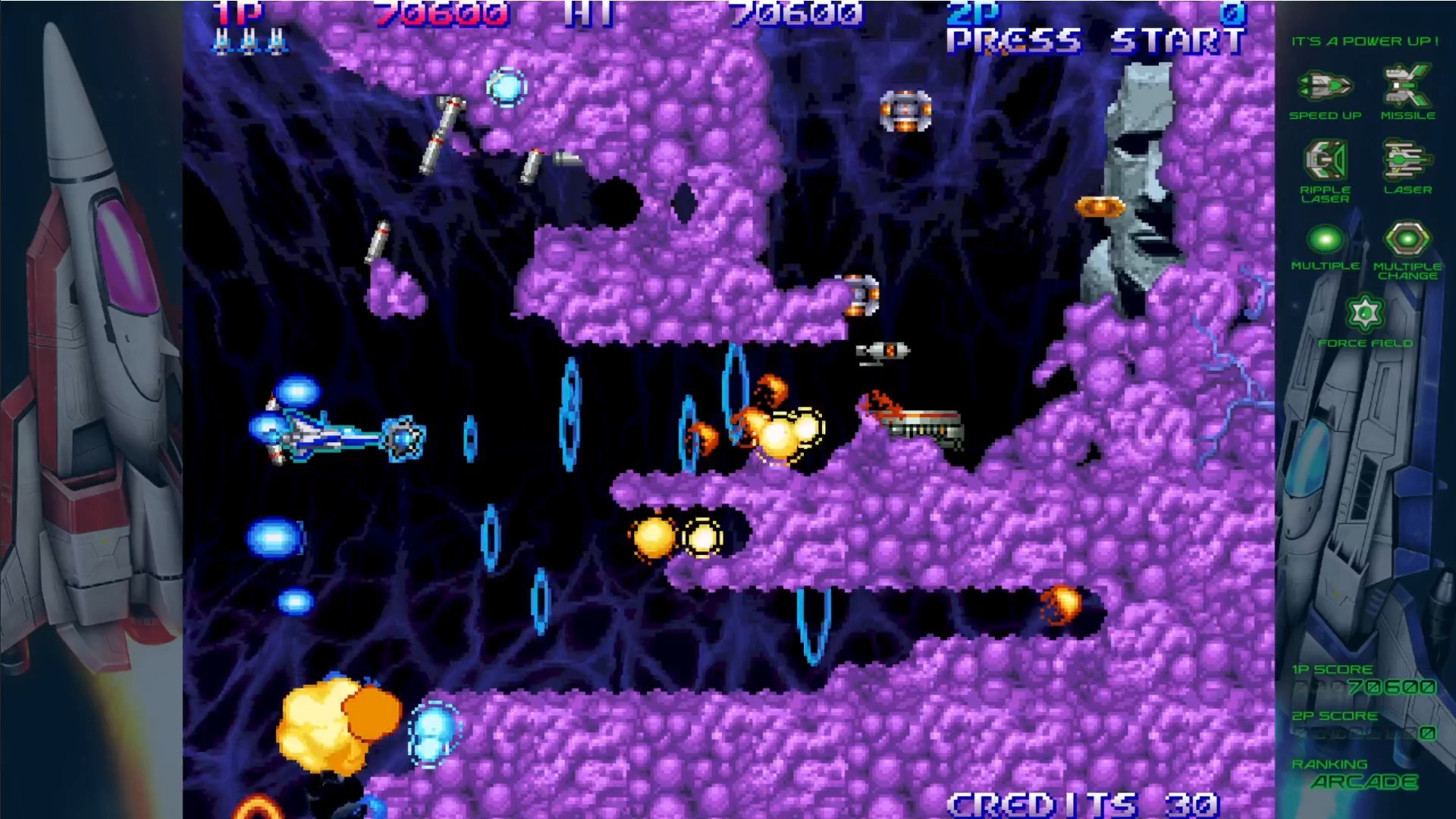 差点一币通关!gradius系列最新作!