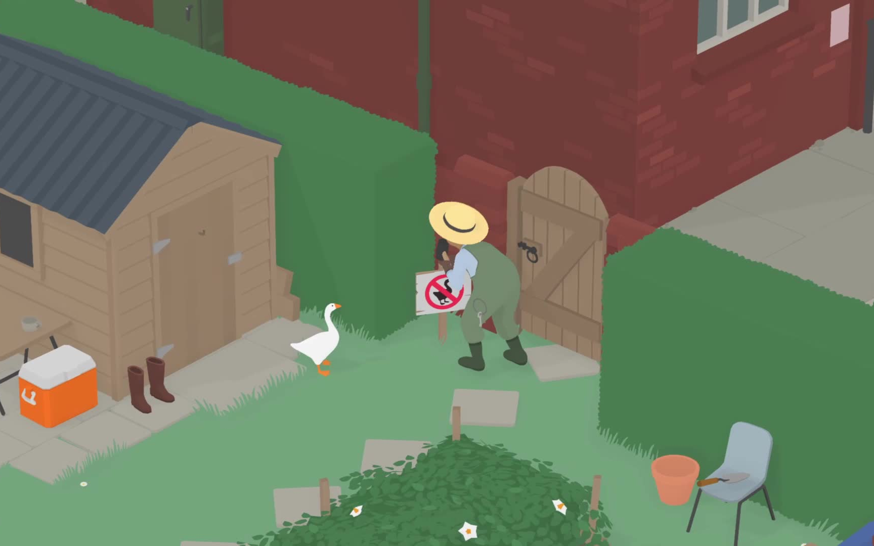 花园怡情偷摘帽,商街鹅闹众犯难(第一p上)