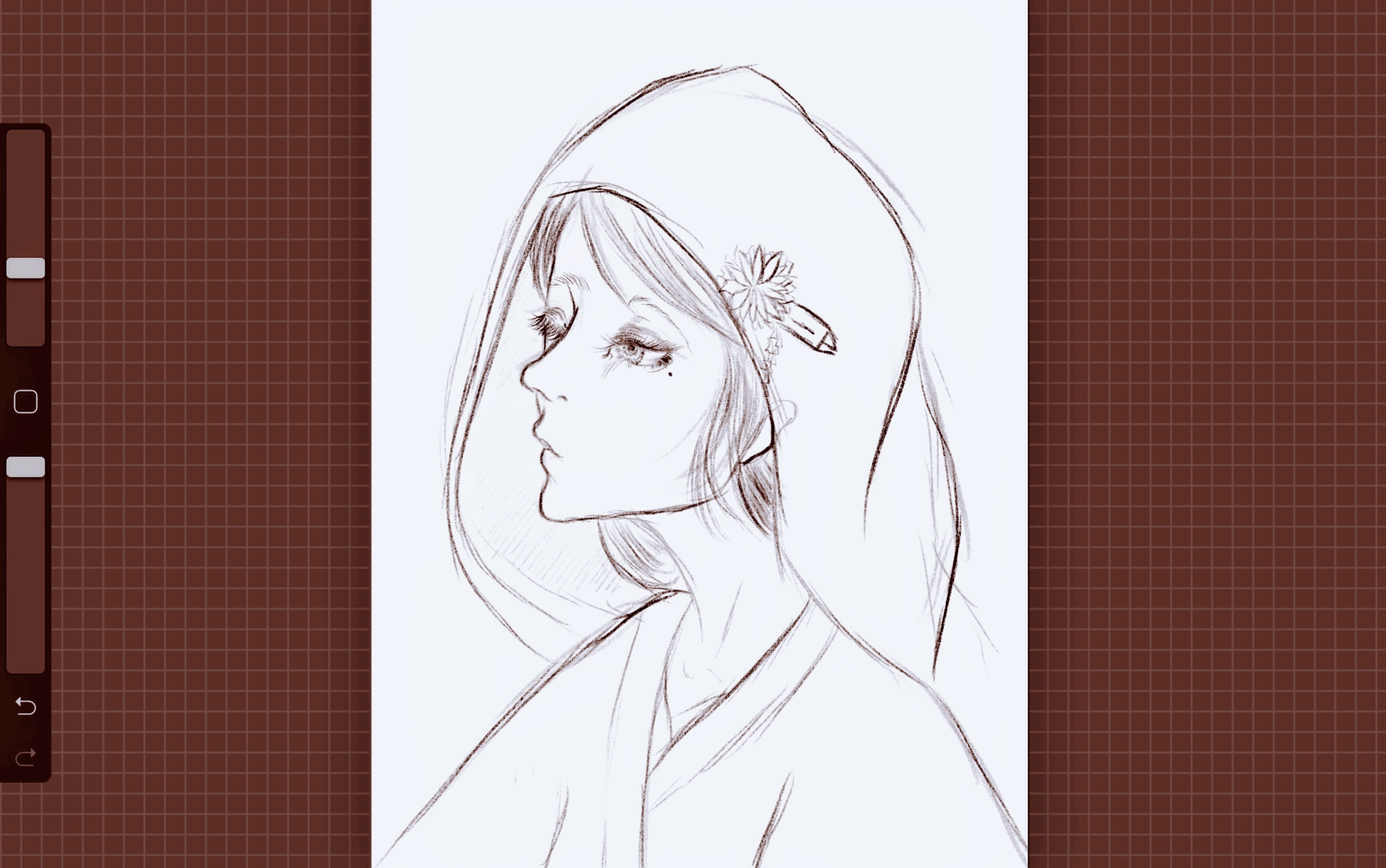 【procreate】白无垢线稿 谢谢观看