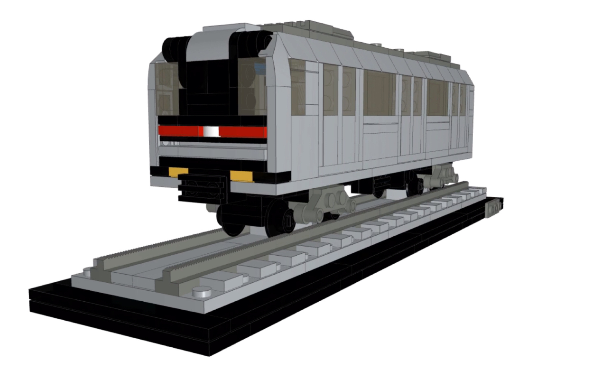 乐高6991单轨列车图片