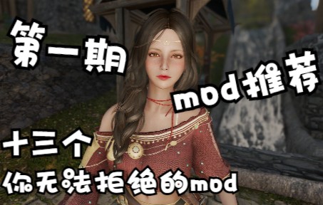 【上古卷轴5】mod推荐第一期十三个你无法拒绝的mod哔哩哔哩bilibili老滚5