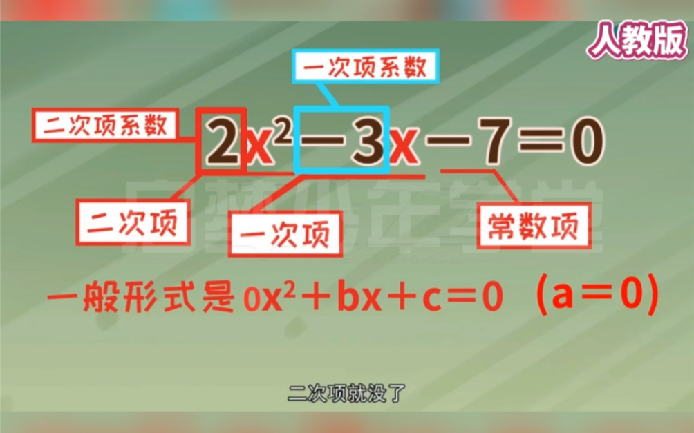 九年级上册数学《一元二次方程》人教版,暑假预习,超前学习,重点讲解,通俗易懂,数学提分哔哩哔哩bilibili