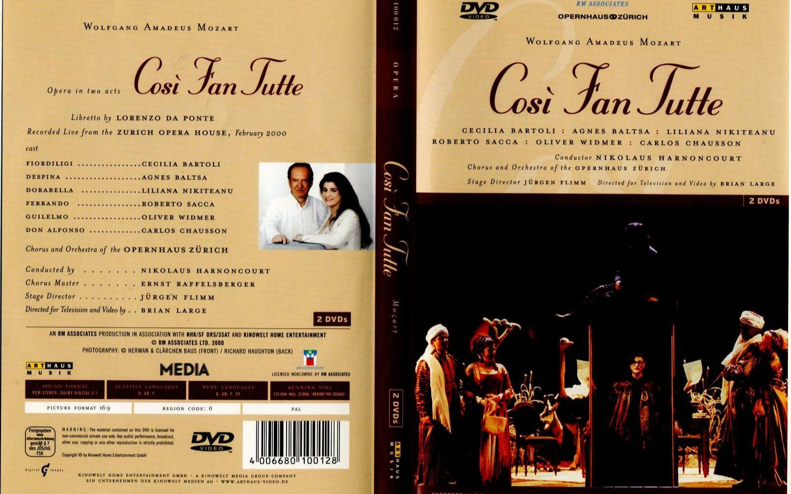 英字mozart莫扎特cosifantutte女人心2000