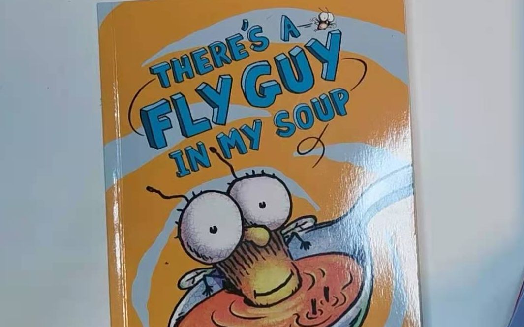 [图]苍蝇小子Fly Guy-There's a fly guy in my soup(难度系数1颗星）