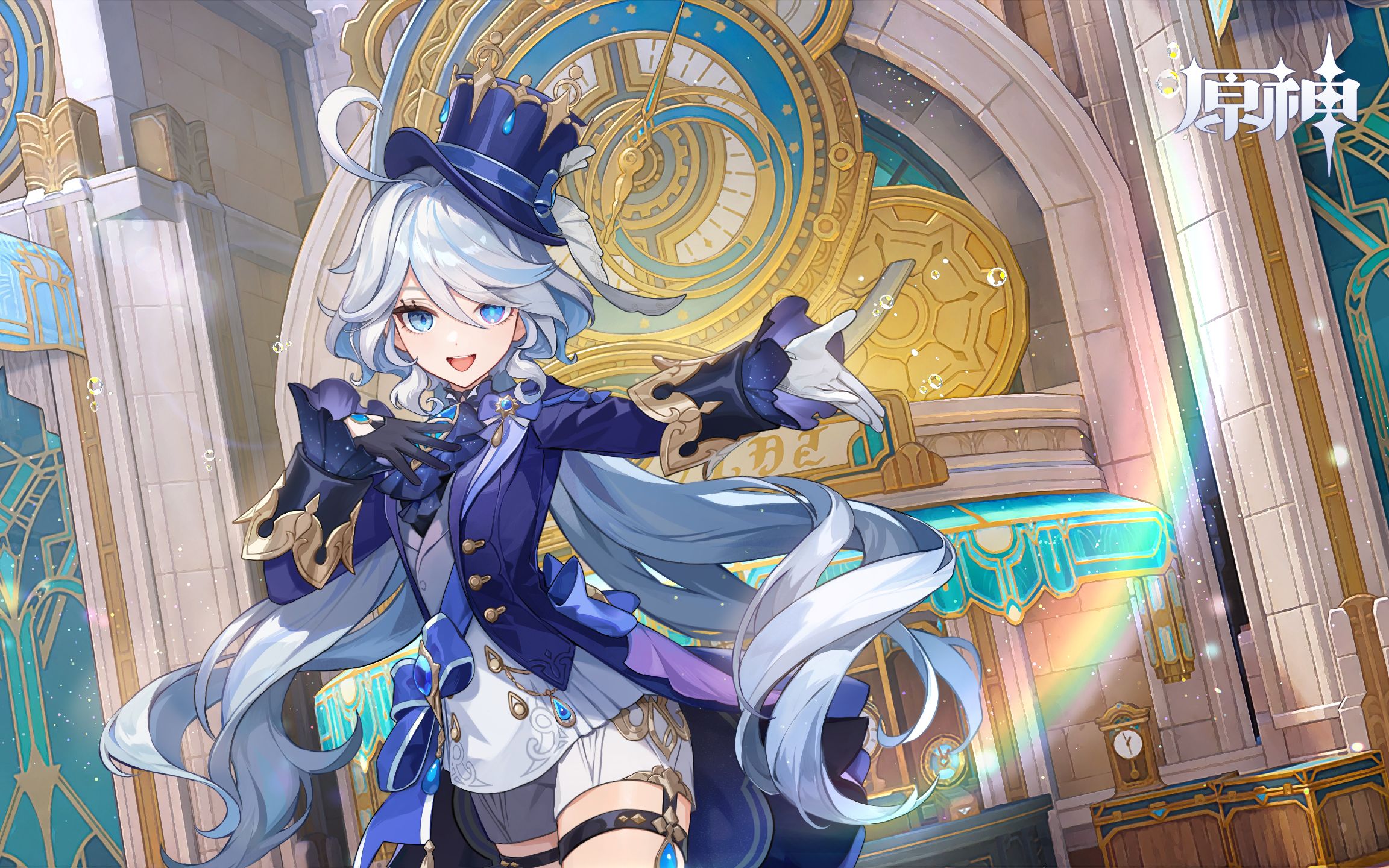 原神 700抽逐梦芙宁娜女士