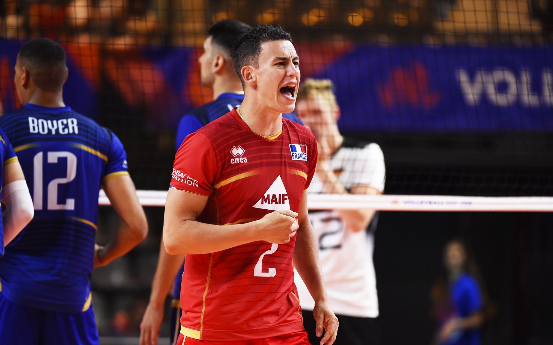 法国男排坚固的后防线——格雷本尼科夫