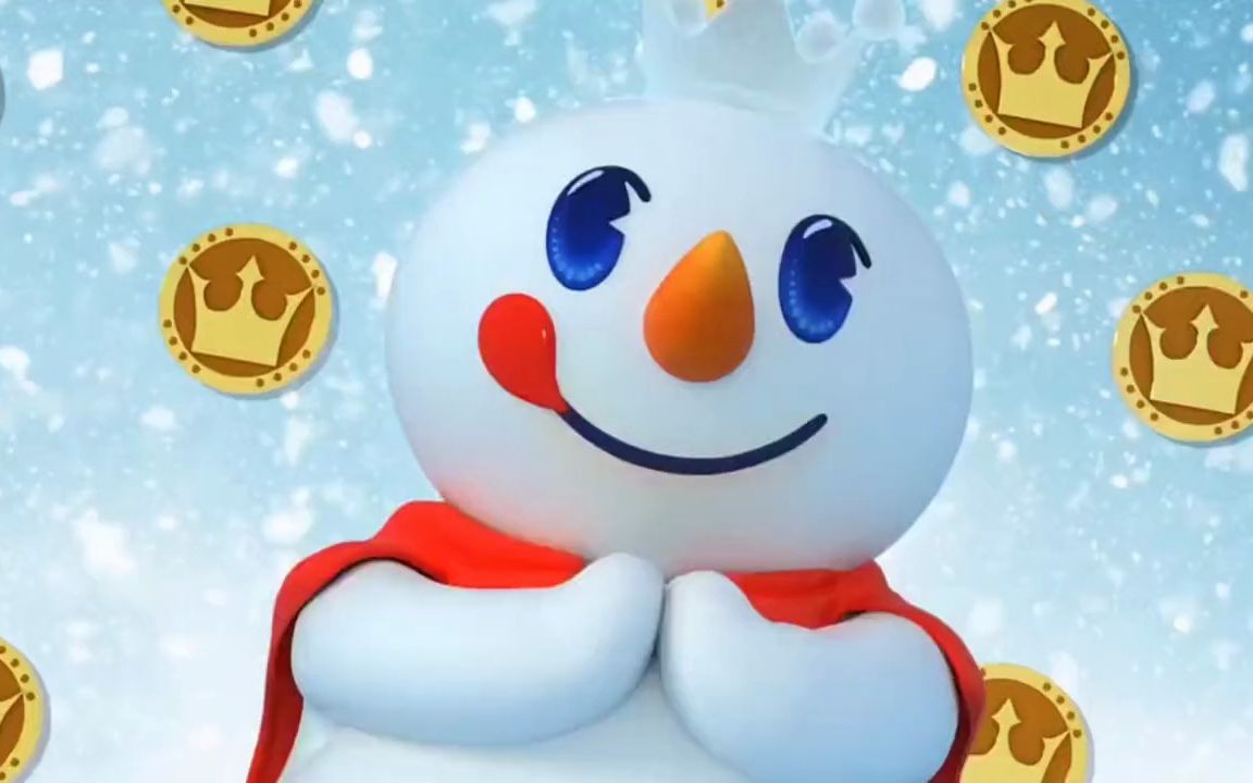 蛋仔派对#蜜雪冰城#玩家自制地图 雪王联动