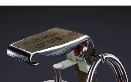 手雷内部切面演示动画