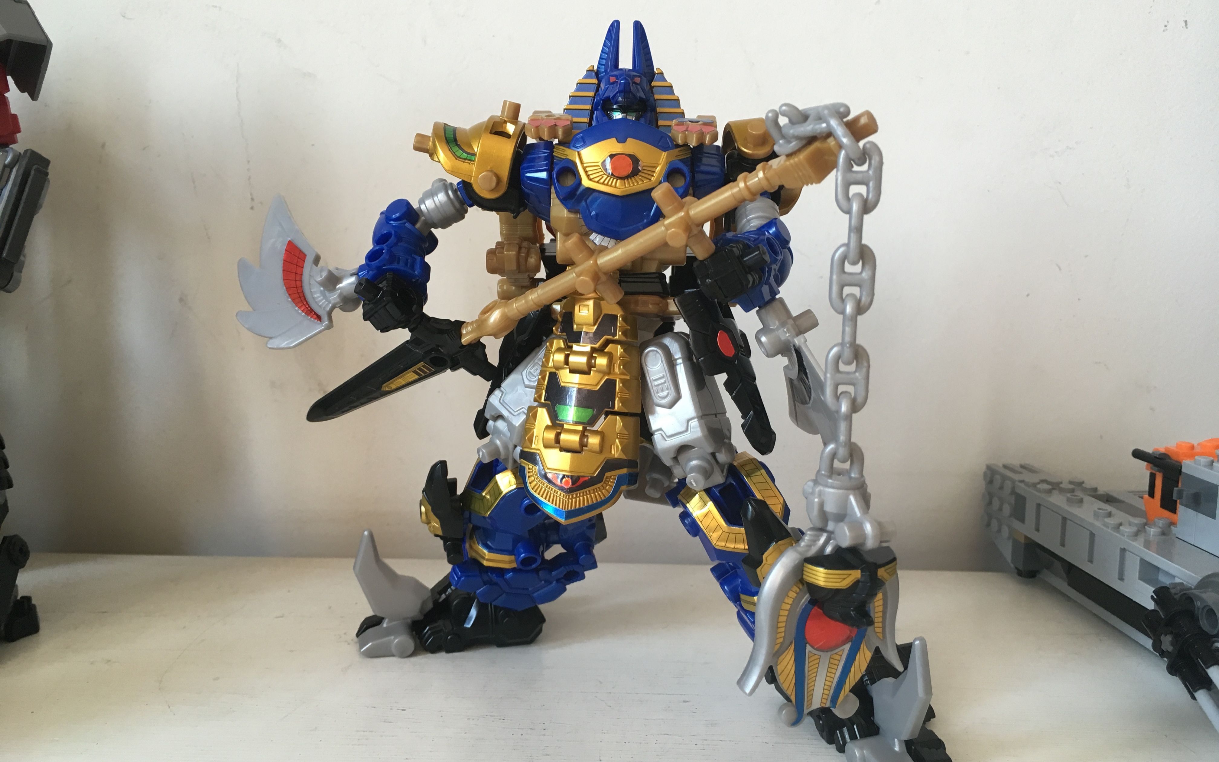 大模王219无限合体五神兽法老王