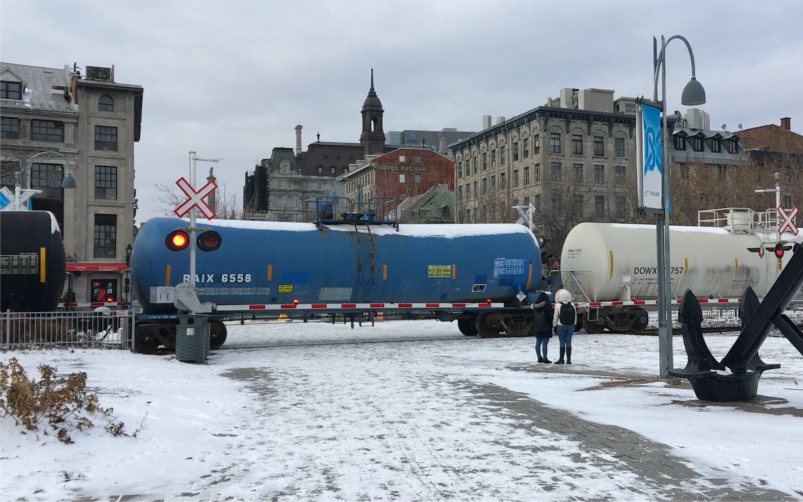 【铁路】蒙特利尔老港火车道口