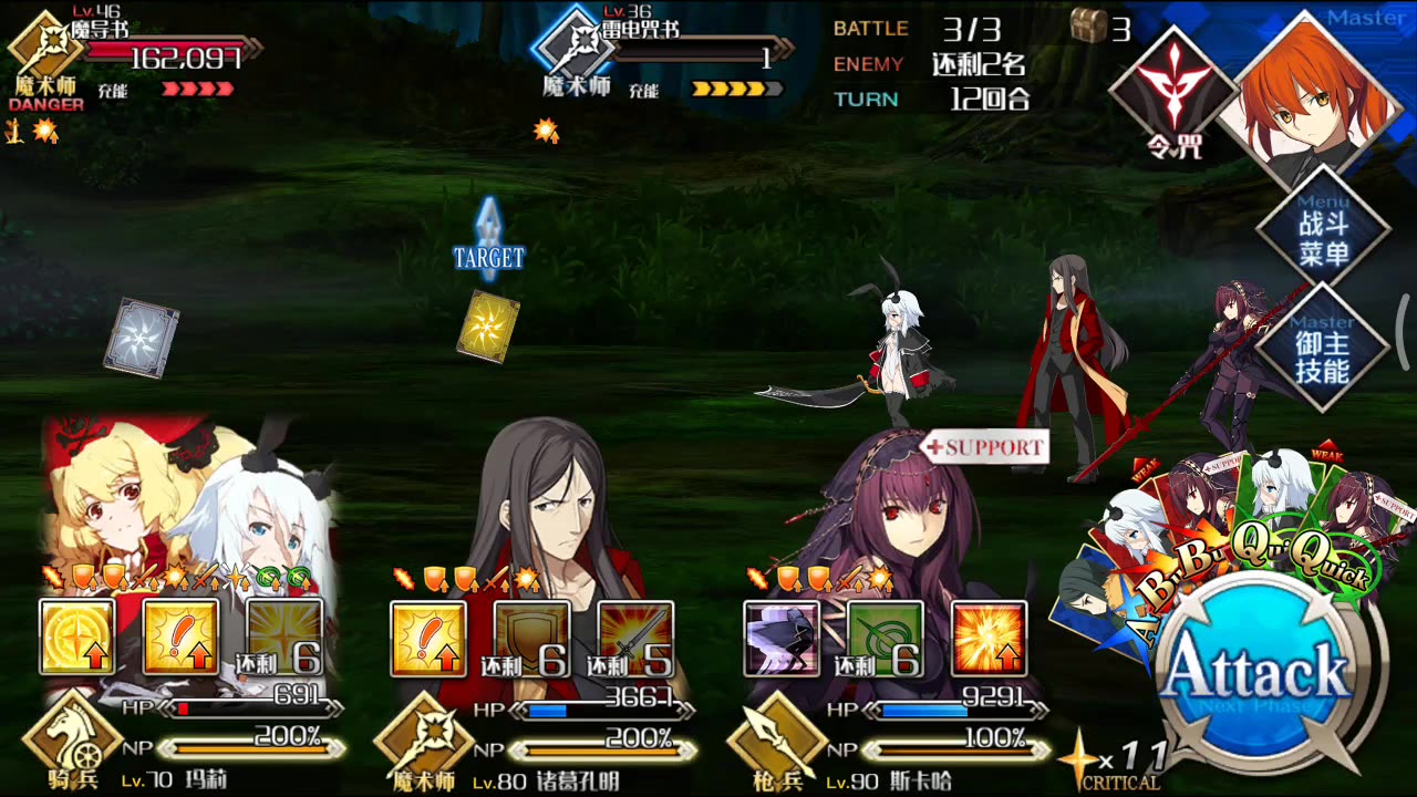 fgo国服一个简单的双子宝具伤害测试