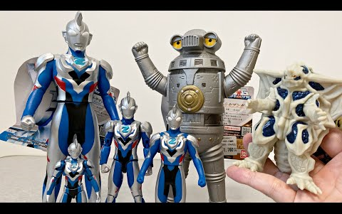 万代big软胶 泽塔奥特曼 赛文加 评测_哔哩哔哩_bilibili