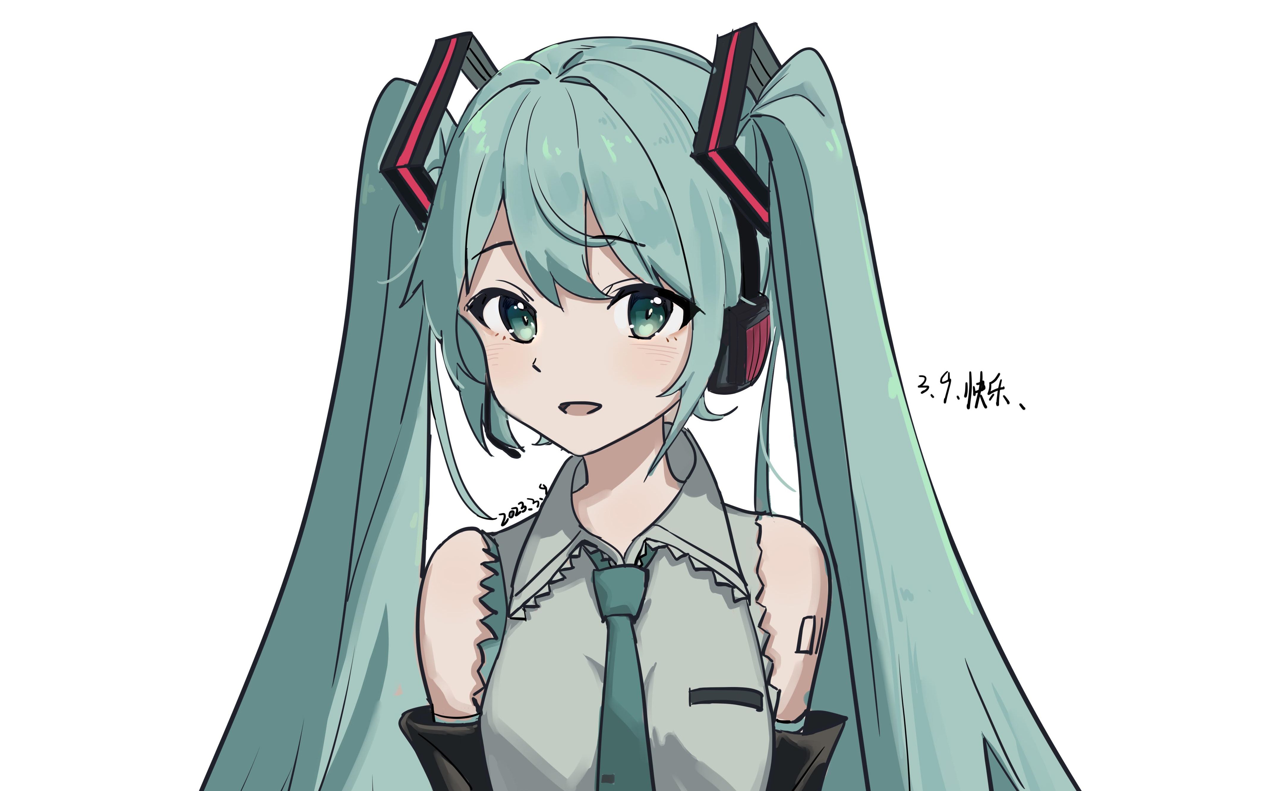 【板绘】初音未来,39快乐!虽然说有点迟了!