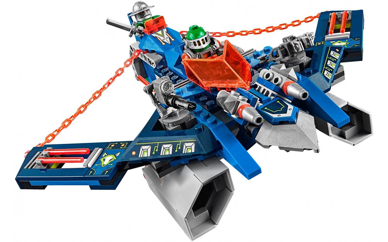 乐高 lego 70320 未来骑士团 阿隆的飞天神弓战机 2016速拼评测