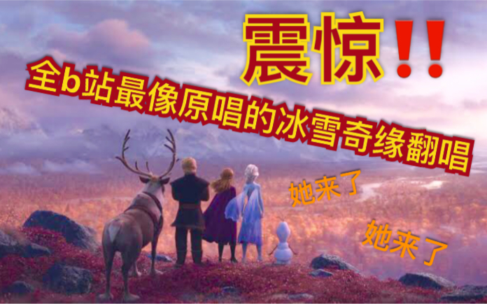 [图]【Frozen2翻唱】The Next Right Thing 震惊！全b站最像原唱的冰雪奇缘翻唱 第一弹