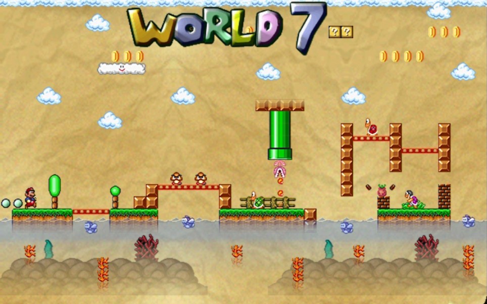 [图]【通关录像】Mario Forever 2: A Fabulous Space V1.0 World 7