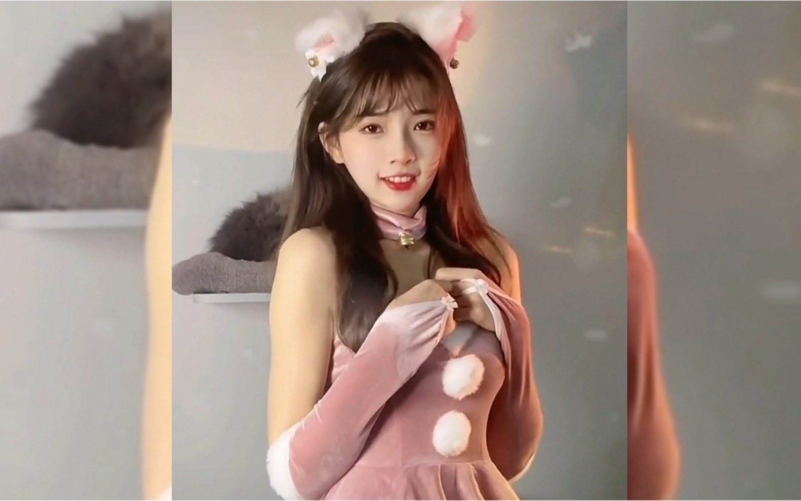 抖音美女铃铛变装 这不心神荡漾