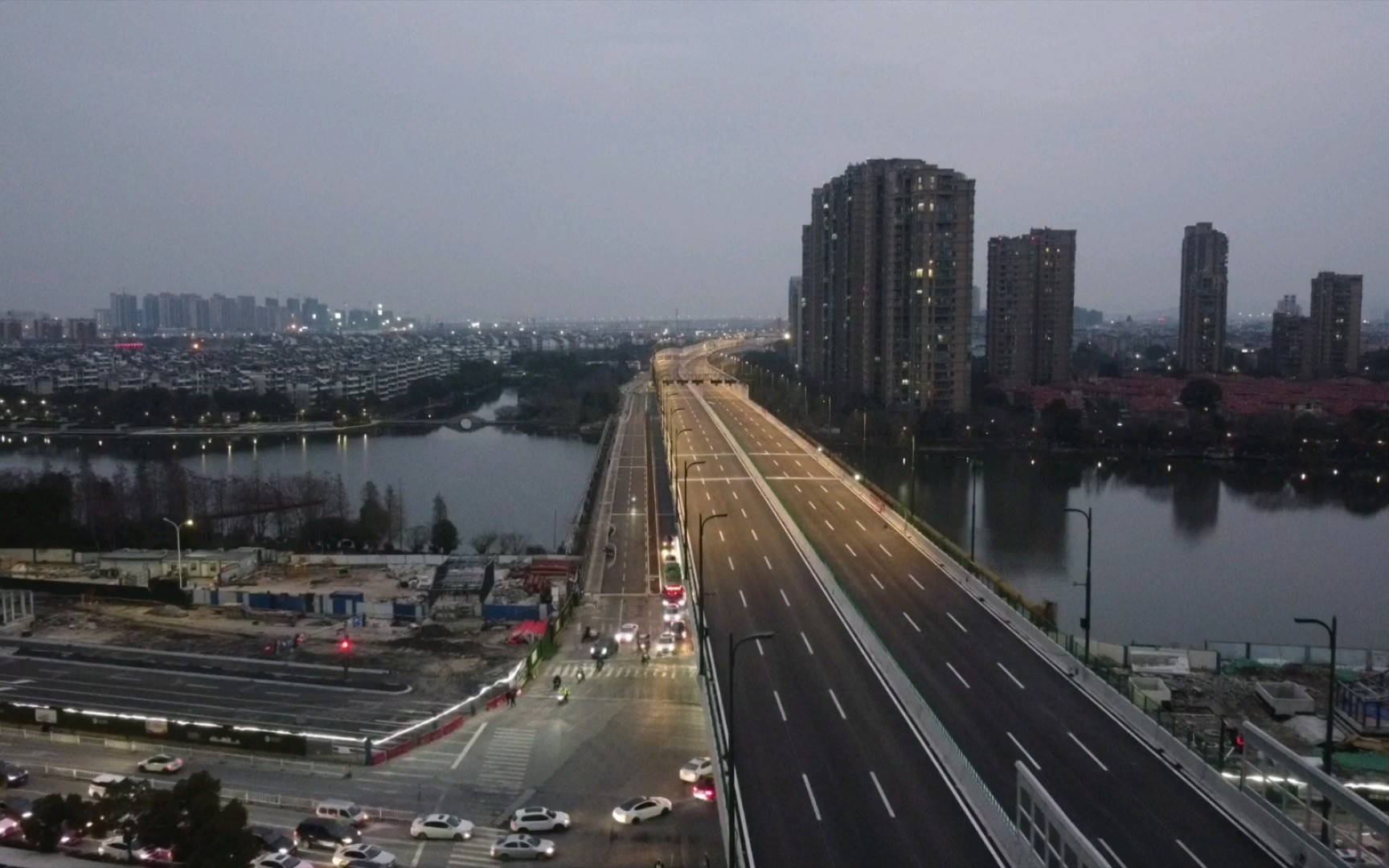 绍兴高架山会路即将通车