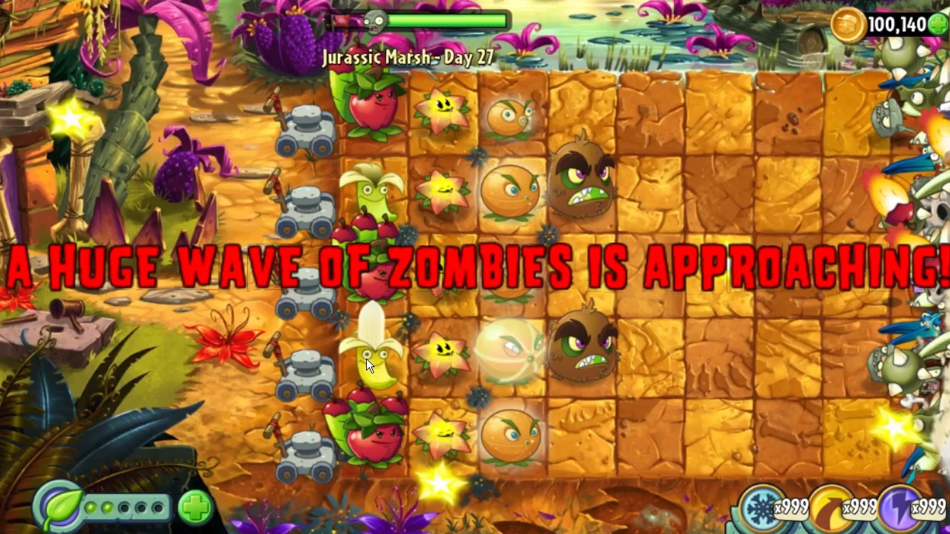 【pvz 2】植物大战僵尸(×) 水果大战僵尸(√)