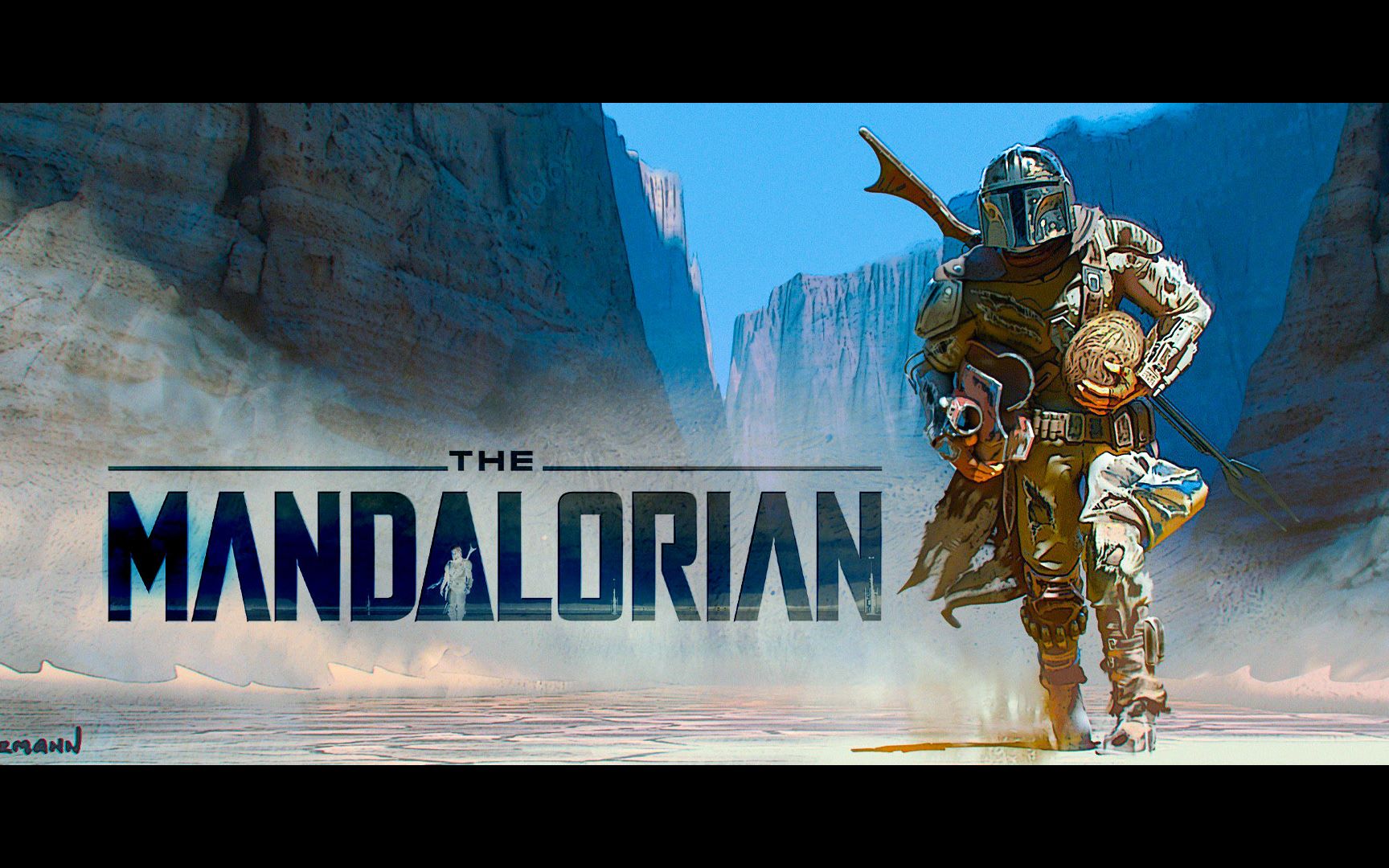 【指弹练习曲tab(含p2)】《星战 - 曼达洛人》主题曲 the mandalorian