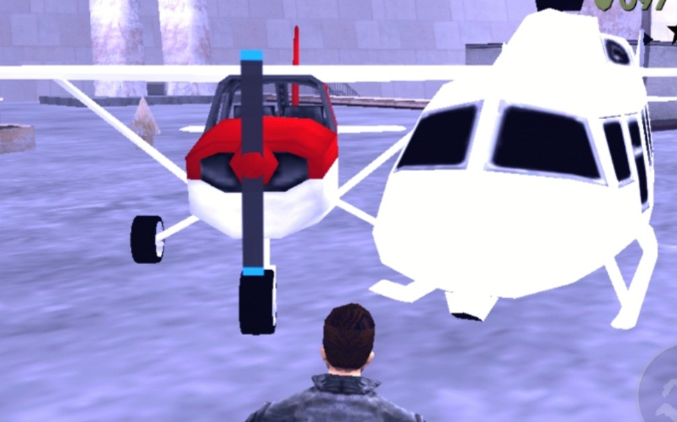 gta 3中的直升机与渡渡鸟!